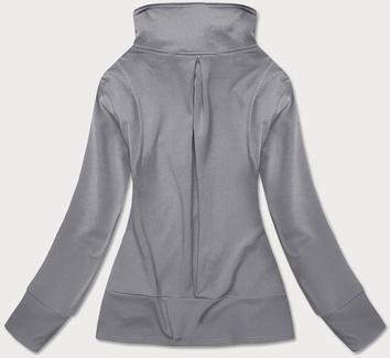 Damska bluza ze stójką szara (hd150-03)