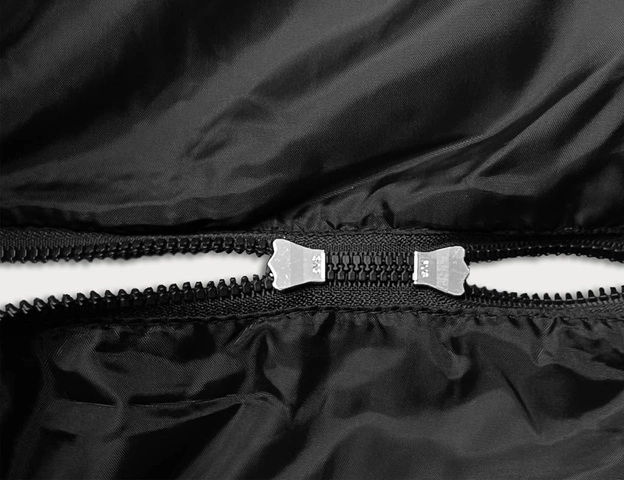 KURTKA ZIMOWA DAMSKA TRZY DŁUGOŚCI CZARNA BŁYSZCZĄCA (AG8-003)