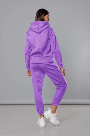 KOMPLET DRESOWY DAMSKI FIOLETOWY (YP-1138)