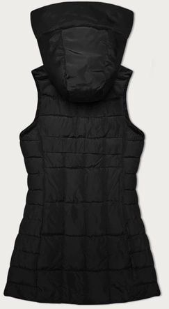 Bezrękawnik damski z kapturem S'West czarny (B8226-1)