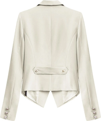 MARYNARKA Z GUZIKAMI ECRU (8193)