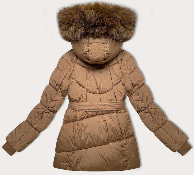 Przejściowa kurtka damska bombka J Style camel (5M3238-62)