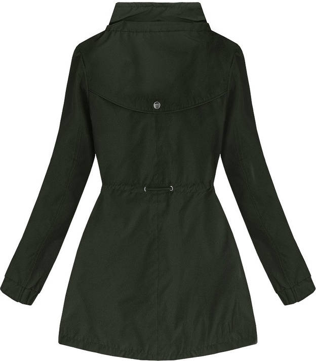 DWUSTRONNA PARKA Z KAPTUREM KHAKI (W645)
