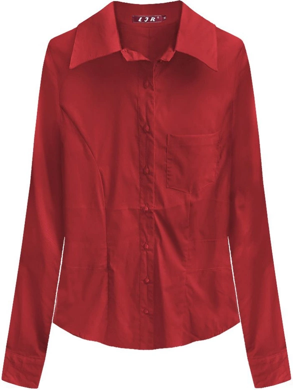 BAWEŁNIANA KOSZULA CZERWONA (1016)