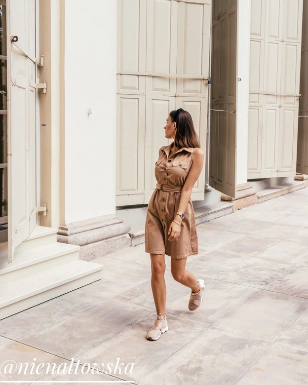 SUKIENKA KOSZULOWA SZMIZJERKA BIAŁA (397ART)