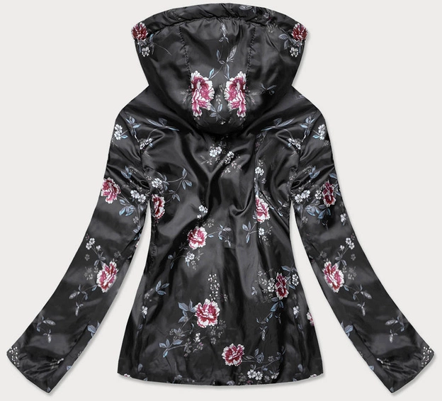 PIKOWANA KURTKA DWUSTRONNA DAMSKA BUTELKOWA ZIELEŃ (RQW-6843)