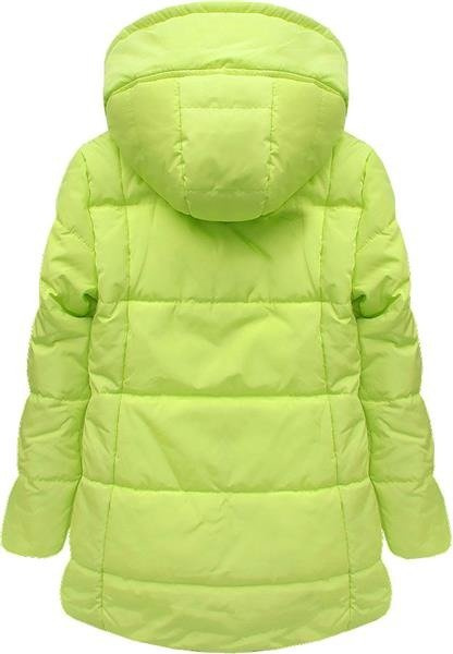 ASYMETRYCZNA WIOSENNA KURTKA LIMONKOWA (WI2010)