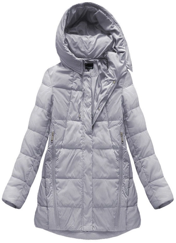 KURTKA Z PUCHEM NATURALNYM WRZOSOWA (8061/1)