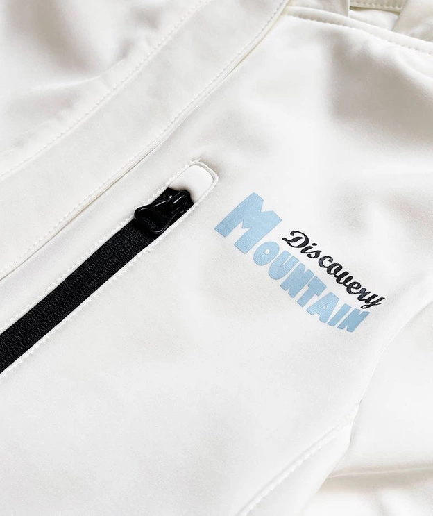 SPORTOWA KURTKA DAMSKA TYPU SOFTSHELL BIAŁA (HH028)