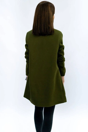 MINIMALISTYCZNY PŁASZCZ KHAKI (172/1ART)
