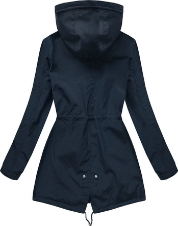 PARKA W MARYNARSKIM STYLU GRANATOWA (W647)