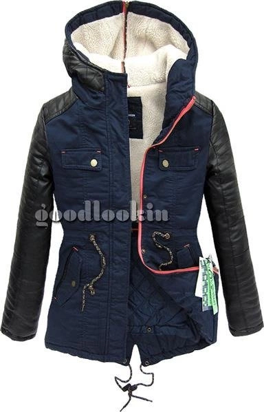 PARKA ZIMOWA GO-START GRANATOWA (CK22W)