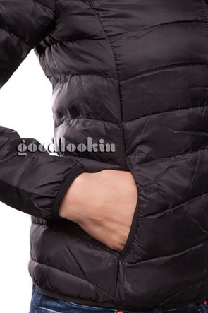 CZARNA KURTKA LIBLAND (7081)