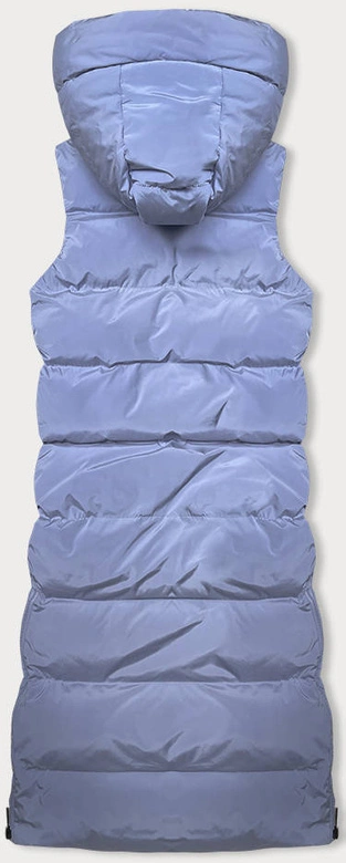 Gruba kamizelka damska wrzos (23-008)