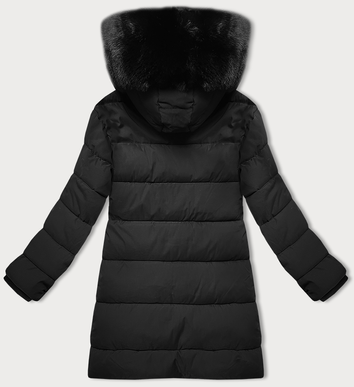 Zimowa kurtka damska z kapturem J Style czarny (16M9192-392)