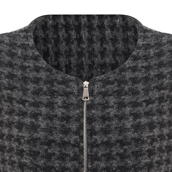 GRUBA NARZUTKA W PEPITKĘ GRAFITOWA (5919)