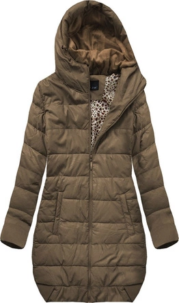 KURTKA Z EKOSKÓRY BRĄZOWA (66001)