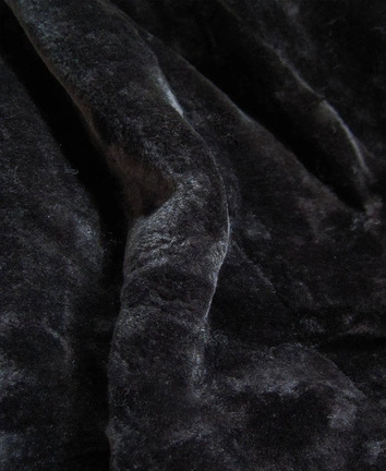 DAMSKA PARKA ZIMOWA Z FUTREM CZARNA (B9550)