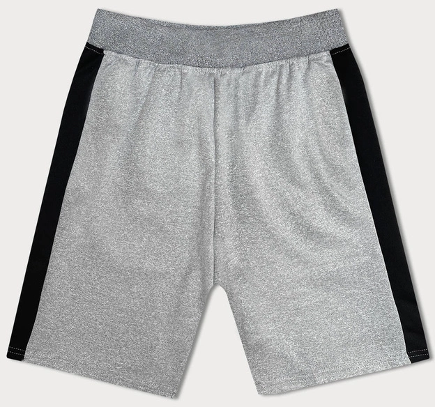 Sportowe spodenki męskie jasnoszare (8K281-2)