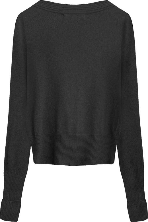 SWETEREK KOPERTOWY CZARNY (X1117X)