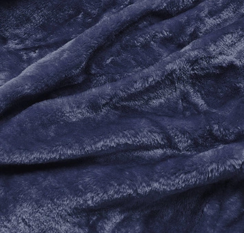 Pikowana zimowa kurtka damska granatowa (2m-963)