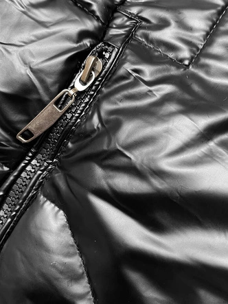 Zimowa kurtka damska czarna (5M3196-392b)