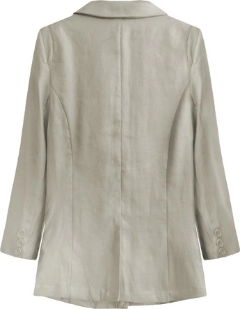 ŻAKIET Z BROSZKĄ BEŻOWY (1910)