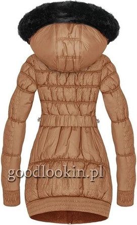 KARMELOWA KURTKA ZIMOWA GO-START (6312)