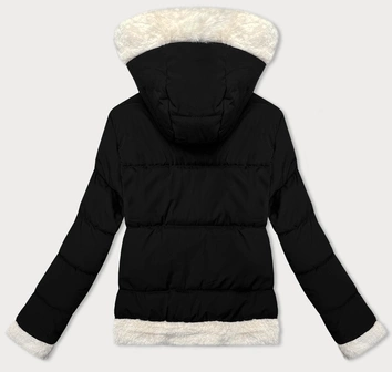 Kurtka damska z futerkiem J Style czarna (16M9213-392)