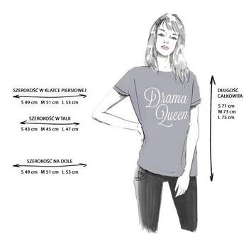 T-SHIRT DRAMA QUEEN EDYTA GÓRNIAK FOR NAOKO JASNOSZARY (DRAMA)