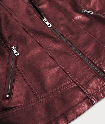 RAMONESKA Z EKOSKÓRY BORDOWA (B0115)