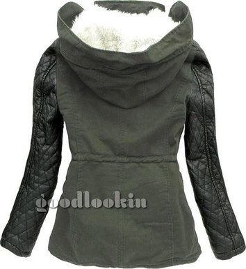 KHAKI PARKA ZIMOWA LIBLAND (LD-7591)