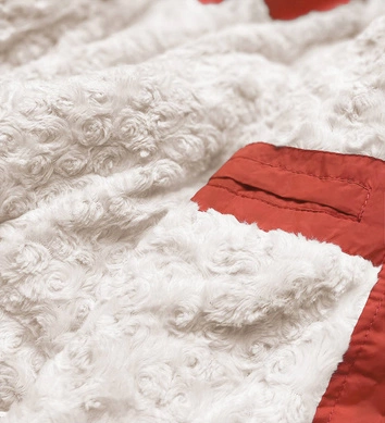 Zimowa damska kurtka puchowa pomarańczowa (1588-d)