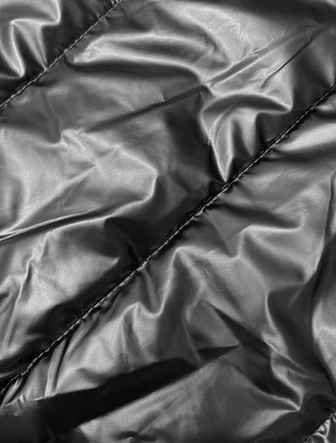 Damska kamizelka z asymetrycznym zamkiem grafitowa (16M9117-105)