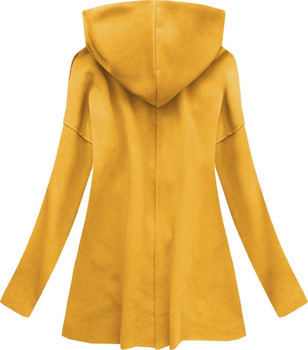 BLUZA Z KOŁNIERZEM ŻÓŁTA (532ART)