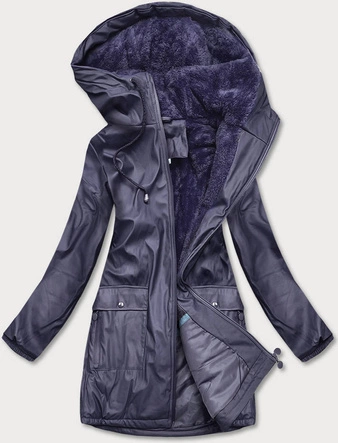 WODOODPORNA KURTKA DAMSKA TYPU SZTORMIAK GRANATOWA (H1000-02)