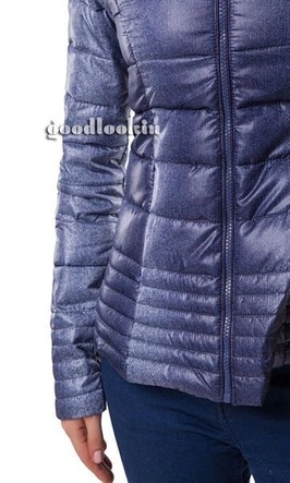 KURTKA HIKISS NIEBIESKI MELANŻ (16NU)