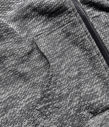 DAMSKA BLUZA SPORTOWA Z WYSOKĄ STÓJKĄ GRAFITOWA (58329)