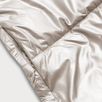 DŁUGA DWUSTRONNA KURTKA ZIMOWA BEŻOWY/CAMEL (L22-9852-63/301)