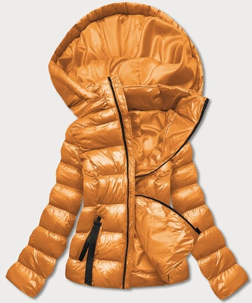 Sportowa kurtka damska zimowa kurkuma (5m782-254)