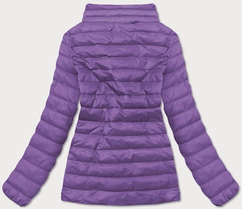 Lekka pikowana kurtka damska fioletowa (20311-35)