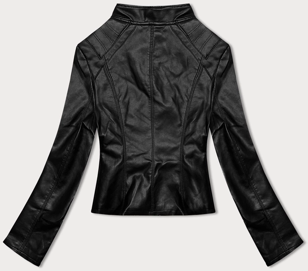 Ramoneska damska ze stójką J Style czarna (11Z8111)