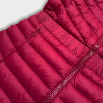 Taliowana kurtka damska czerwona (gt-212)