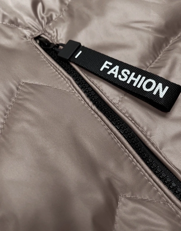 Bezrękawnik damski z odpinanym kapturem S'West cappuccino (B8232-12)