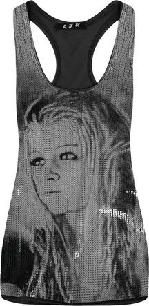 BAWEŁNIANA BOKSERKA W CEKINY CZARNA (1341)