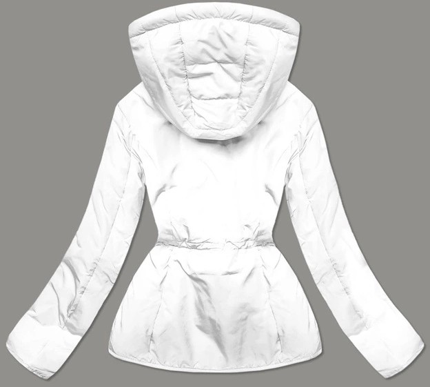 PIKOWANA PRZEJŚCIOWA KURTKA DAMSKA BIAŁA (M168)