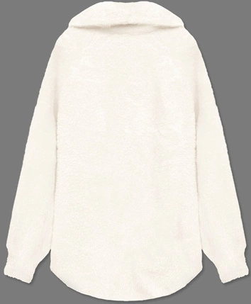 Krótka narzutka alpaka śmietana (CJ65)