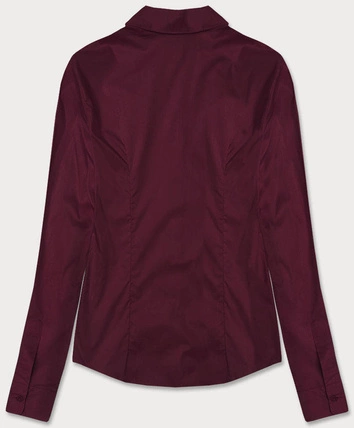 Klasyczna koszula damska bordowa (HH039-6)