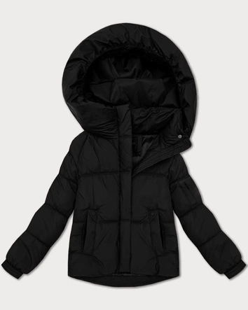 Przejściowa kurtka damska oversize S'West czarna (B2003-1)