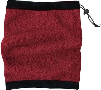 KOMIN 2W1 O MELANŻOWYM WZORZE CZERWONY (X2003X)